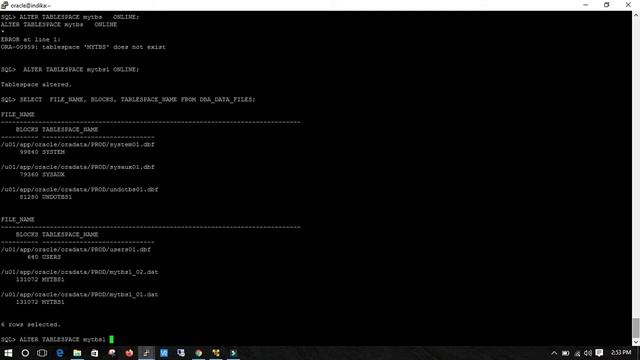 how to create table space and datafiles in oracle database | sinhala Tutorial 1 - part 2 смотреть онлайн