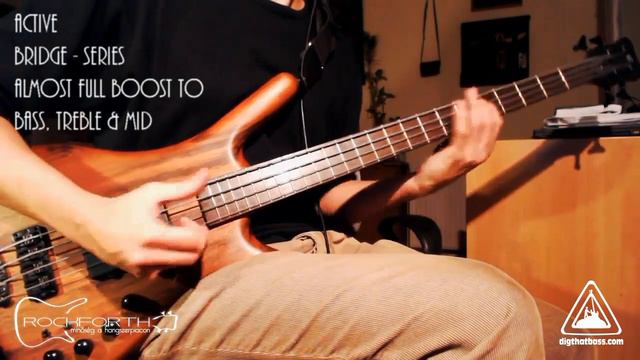 Warwick Corvette $$ Tigerwood SE with Bartolini PUs - Dig That Bass test/sound demo смотреть онлайн