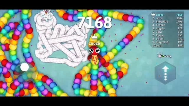 Snake.io EVIL RAINBOW SNAKE SKIN ! Zero to Hero Gameplay! смотреть онлайн