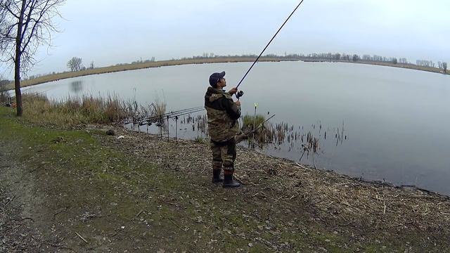 #РЫБАЛКА НА #КАРАСЯ ВЕСНОЙ ! оз. #САРСКОЕ КБР . смотреть онлайн