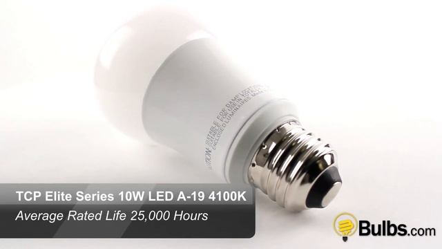 TCP Elite Series 10W LED A-19 4100K смотреть онлайн