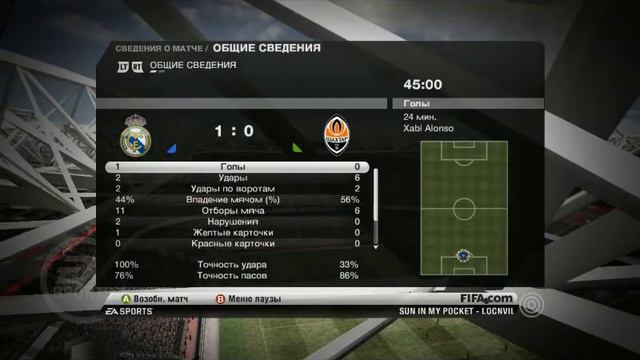 FIFA 11 Career | #6 [LAST DAYS IN FC SHAKHTAR DONETSK: Real Madrid - Shakhtar (final CL)] смотреть онлайн