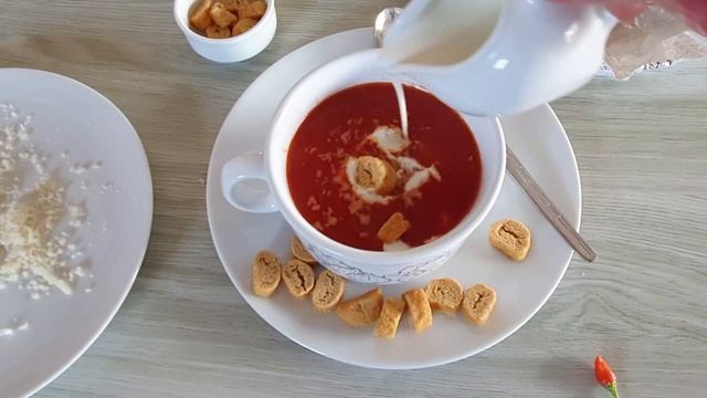 31-20 Как быстро приготовить томатный суп-пюре. смотреть онлайн
