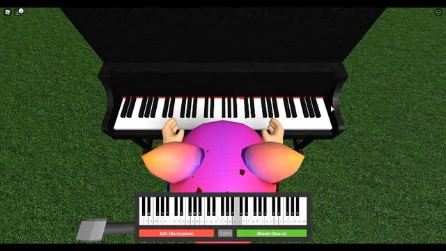 Я играю на пианине роблокс(coffin dance) смотреть онлайн