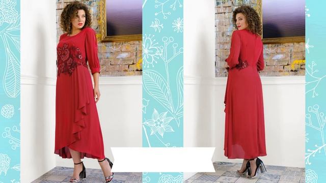 ВЕЧЕРНИЕ ПЛАТЬЯ ✨ Длинные платья для торжества | Белорусский трикотаж смотреть онлайн