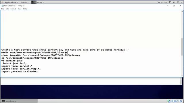 Apache Tomcat 8 on CentOS 7 смотреть онлайн
