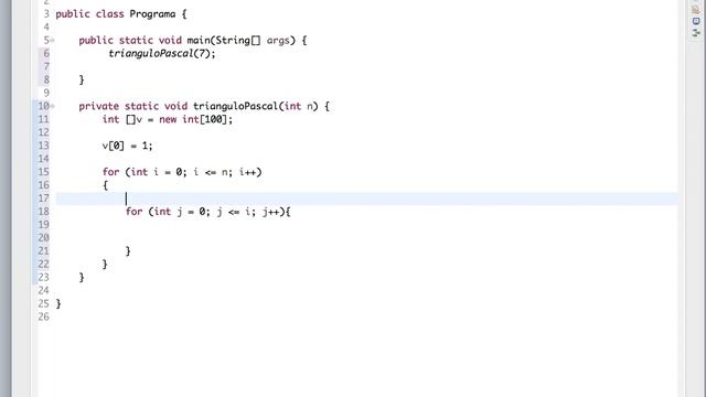 Como fazer um Triângulo de Pascal com array (vetor) em Java - Canal do Código смотреть онлайн