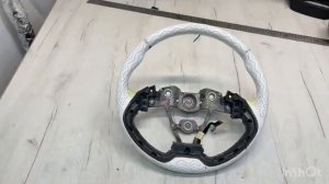 Перетяжка руля Kia Rio 3 рестайлинг с подогревом