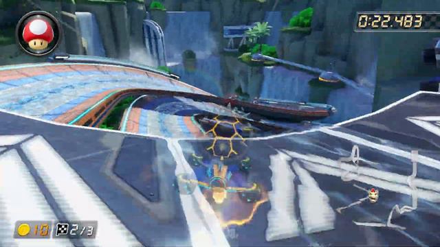 Big Blue [200cc] - 1:00.666 - OH ! Ronny (Mario Kart 8 Deluxe World Record) смотреть онлайн