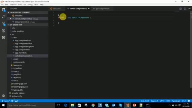 Create component in Angular 4 смотреть онлайн