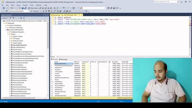 Ways to find all tables in sql server Final смотреть онлайн