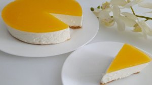 Нежный АПЕЛЬСИНОВЫЙ  ЧИЗКЕЙК без выпечки. Невероятно вкусный ДЕСЕРТ к празднику.