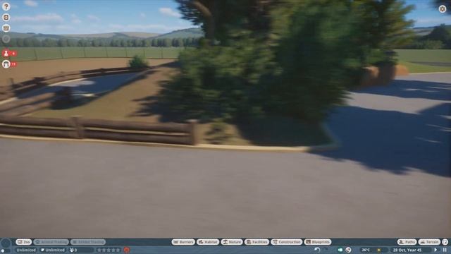 Planet Zoo - Roger Williams Park Zoo Ep. 2: Zebras, Wildebeest and Watusi Habitat Part 1 смотреть онлайн