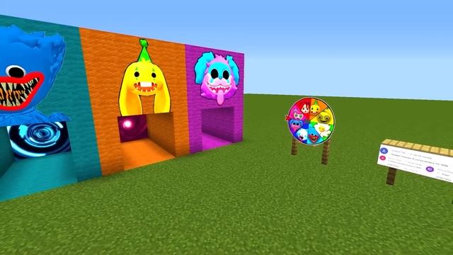 БАНАНЧИК СКРЫВАЕТСЯ ОТ РАДУЖНЫЕ ДРУЗЬЯ ПОД КРОВАТЬЮ В МАЙНКРАФТ смотреть онлайн