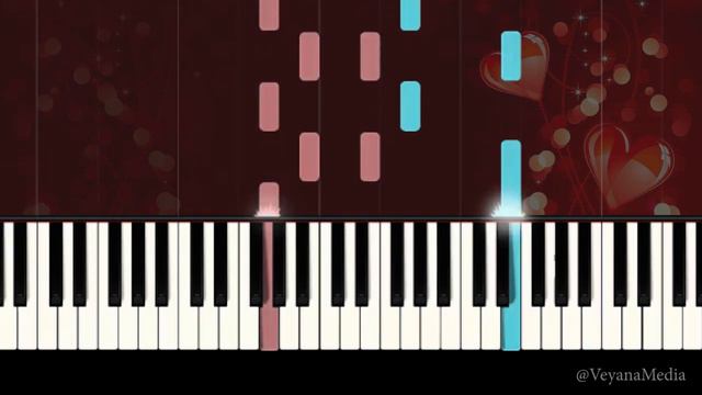 Love Story - Francis Lai - EASY Piano Tutorial смотреть онлайн