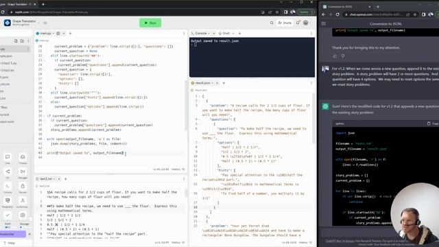 My first Python script using Chat GPT смотреть онлайн