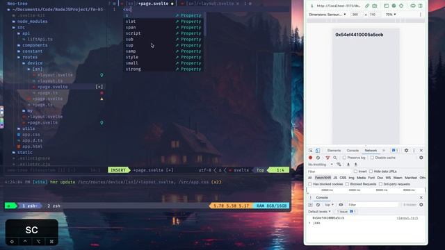 Build a custom homeassistant client using Sveltekit and Neovim смотреть онлайн