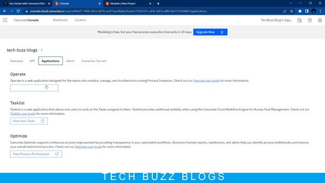 Camunda 8 - Create SaaS account & get secrets | TECH BUZZ BLOGS смотреть онлайн