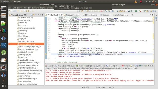 7. E-Commerce Website SpringMVC Hibernate Tutorial - MySQL Database and its Tables смотреть онлайн