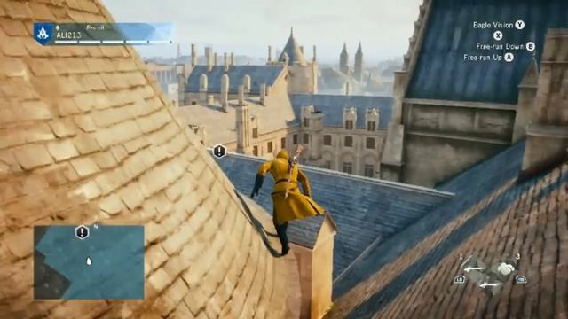 Assassin's Creed Unity Ultra settinges on Nvidia Geforce GT610 and Core2Duo E6300 resolution 720/57 смотреть онлайн