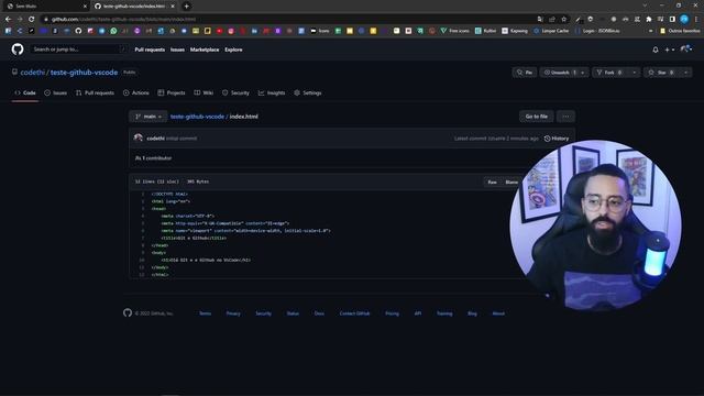 Trabalhando com Git e Github no VsCode em 2022 | Tutorial смотреть онлайн