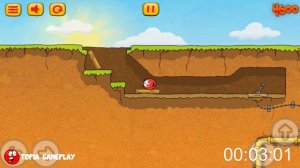 Red Ball 3 - Full Game - Forward to Backwards - Level 1-20 - Gameplay Walkthrough Red Ball 3