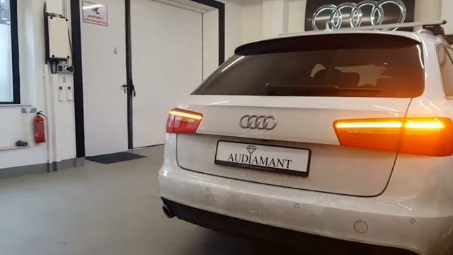 Audi A6 4G Avant semi dynamisches Blinkermodul / semi dynamic turn signal смотреть онлайн