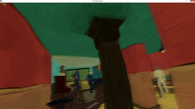 Van Goghs' The Night Café in Virtual Reality | Oculus Rift DK2 | VR смотреть онлайн