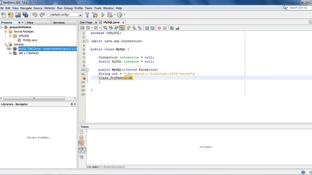 MySQL con NetBeans (6/14) смотреть онлайн