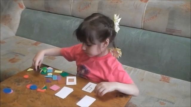 Простое пособие и простая игра Закрепляем знание цифр, количества и геометрических фигур. смотреть онлайн