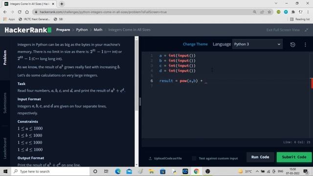 Python Programs #76: Integers Come In All Sizes смотреть онлайн