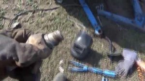 Ремонт навески Т 40 После волокуши.