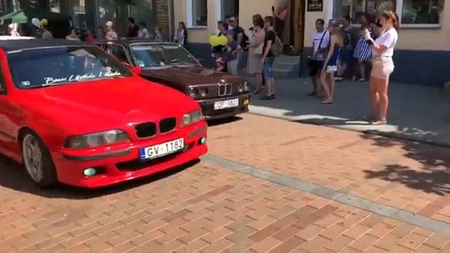 Праздник города Даугавпилс. Парад Drive2 Daugavpils! смотреть онлайн