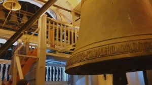 Звон в самый большой колокол России, 72-тонный Царь-колокол в Свято-Троицкой Сергиевой Лавре 2021