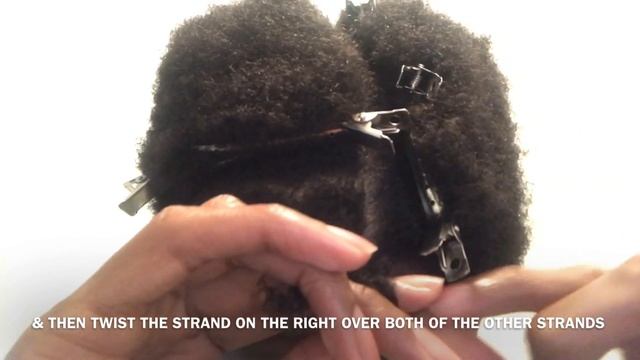 3 Strand Twist Tutorial смотреть онлайн