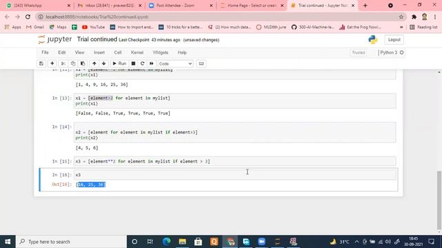 ML INTERNSHIP Day 12 MAP, FILTER, ZIP Functions, Tuples #Machinelearning #ML #AIML смотреть онлайн