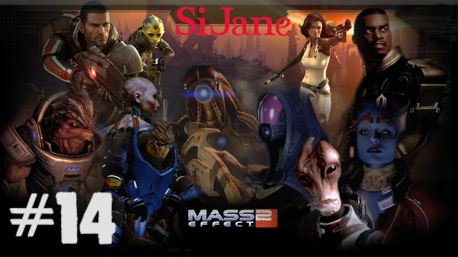 Mass Effect 2 стрим 14 Помогаем Мордину и Грюнту смотреть онлайн