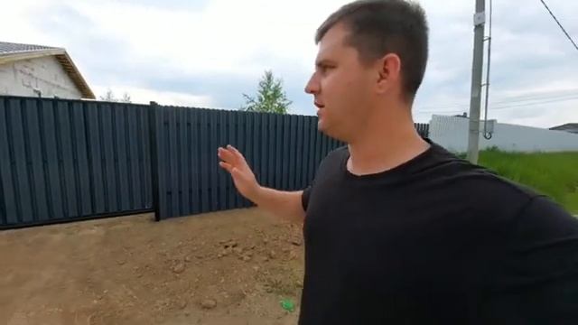 ⚡? Забор из евроштакетника 70 метров ?⚡ смотреть онлайн