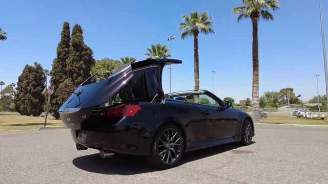 2013 INFINITI G37 IPL Convertible Top смотреть онлайн