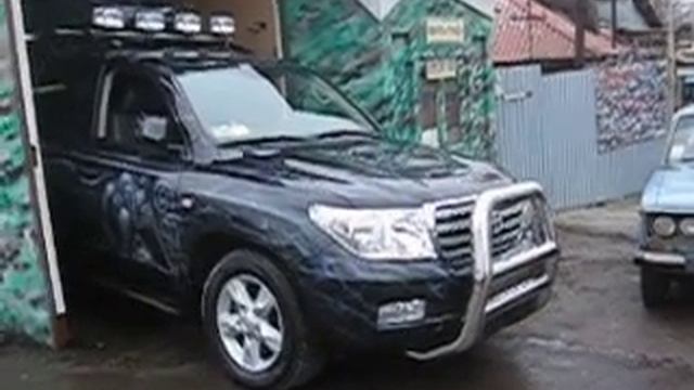 аэрография Ростислава Бритченко Toyota.avi смотреть онлайн