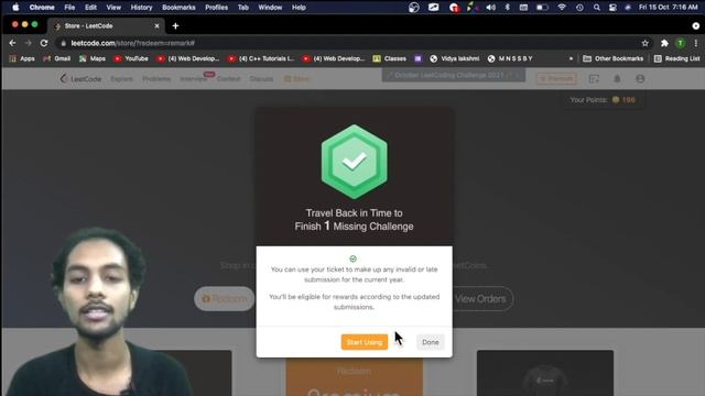 How To Use Time Travel Ticket In Leetcode | Time Machine To Resubmit Missed Problem смотреть онлайн