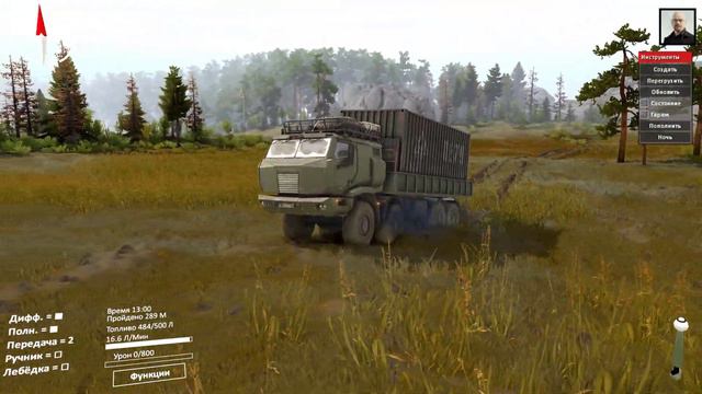 Spintires - Мод на Azov 5319 (Из SnowRunner/ver 1.7.1) смотреть онлайн