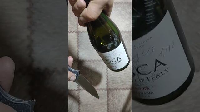 Кастомный клинок из стали K390, твердость 64 HRc смотреть онлайн