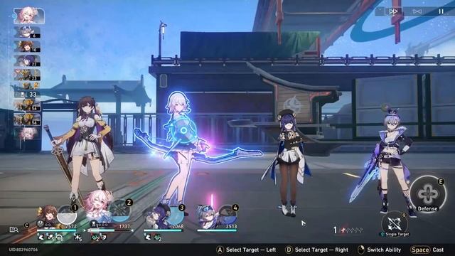 Memory of Chaos 5 v1.1 E0 Seele E2 Sushang Full Stars смотреть онлайн