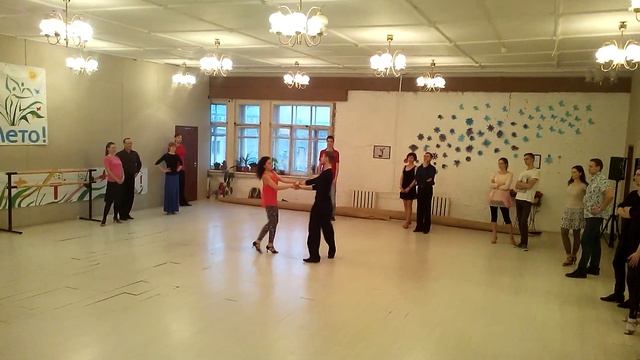 06.03.16 Пары. Репетиция постановки Мой ласковый и нежный зверь. Хореограф В. Кацыр смотреть онлайн