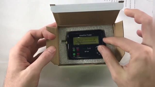 Обзор, распаковка SATFINDER SF 04 Стрелка Green Line смотреть онлайн