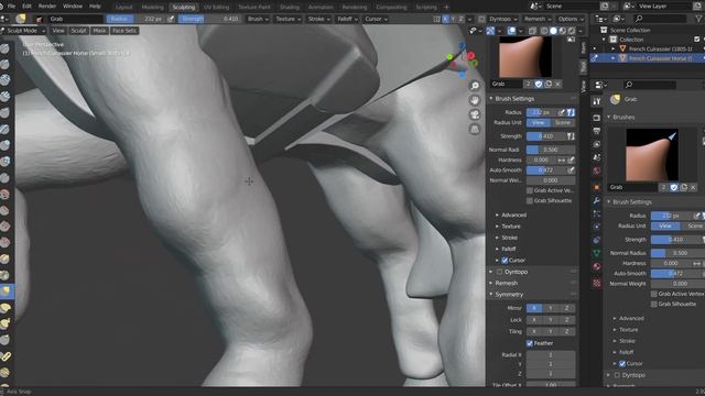Using Blender's Sculpting Tools to Tweak Your Horses смотреть онлайн