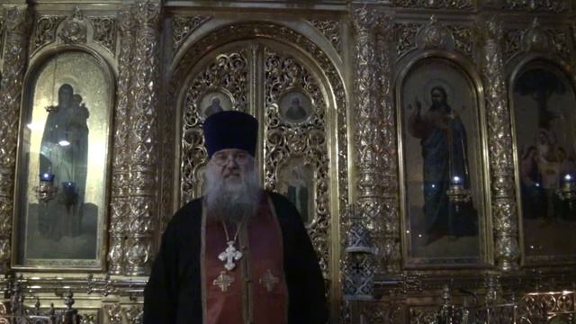 27.02.2015 Пятница 1 й седмицы Великого поста. Великое повечерие. Слово перед исповедью. смотреть онлайн