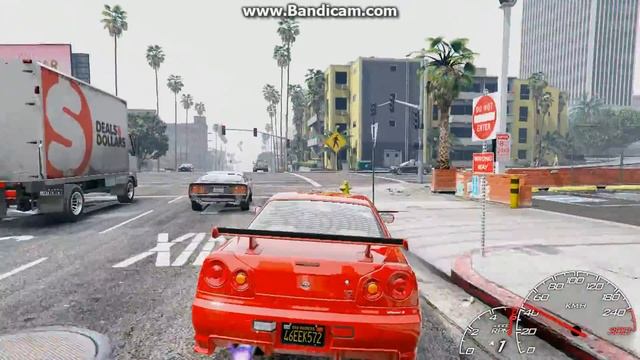 GTA 5 SKYLINE: TURBO + BACKFIRE REAL SOUNDS + MANUAL TRANSMISSION PC MODS GAMEPLAY смотреть онлайн