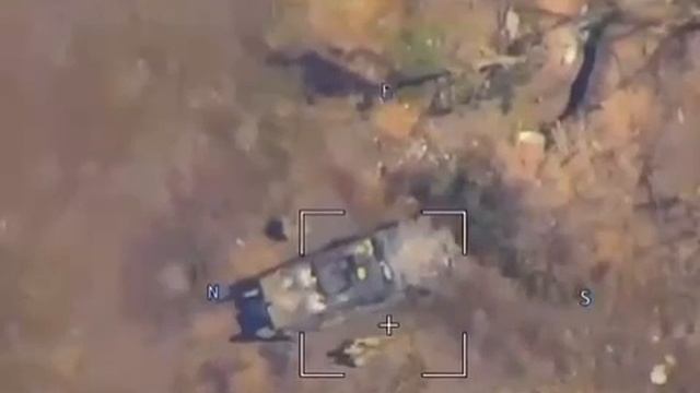 Ротация ВСУ к северу от Новомайорского. По MRAP прилетает ПТУР